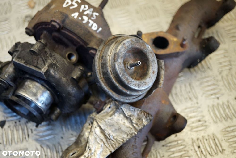 TURBOSPRĘŻARKA TURBINA TURBO PASSAT B5 LIFT 1.9 TDI O38145702G 717858-5 VOLKSWAGEN 2001-2005 - 5