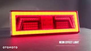 LAMPA TYLNA PRZYCZEPY ZESPOLONA LED DIODOWA LAWETA - 2