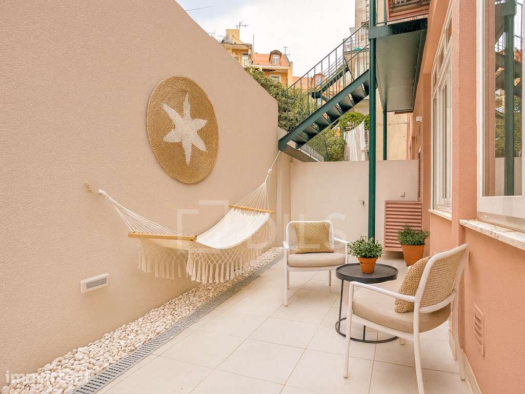 Apartamento T0 a estrear em Arroios, Lisboa com terraço - Grande imagem: 3/17