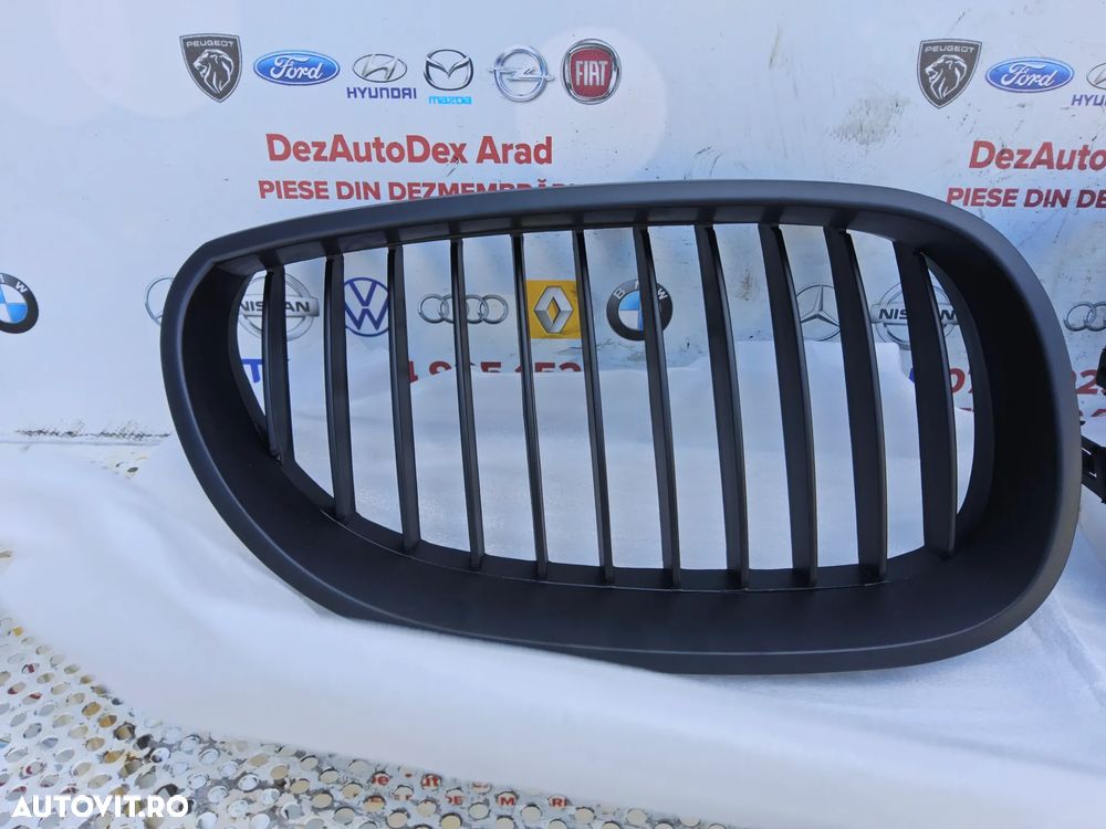 Grile capota BMW E60 an 2003-2009 grile nări capota negru mat BMW seria 5 e60 - 5