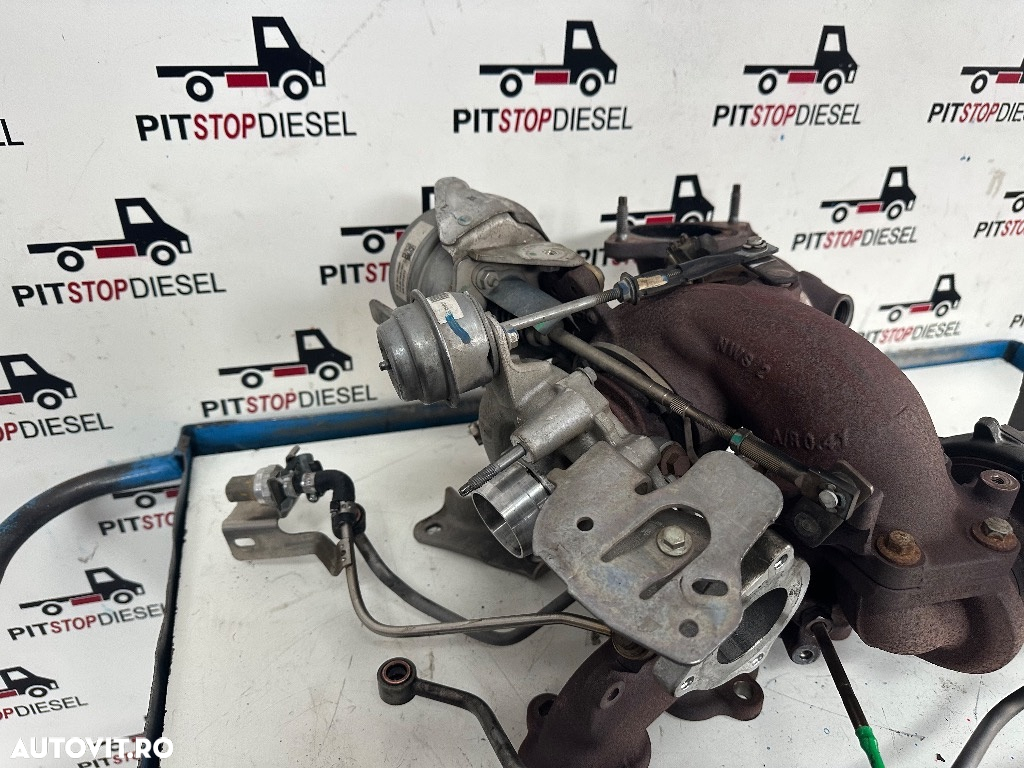 Turbo turbina turbosuflanta BI-TURBO 1.6 DCI RENAULT OPEL H8201371489 2014 2015 2016 2017 2018 2019 2020 - 4