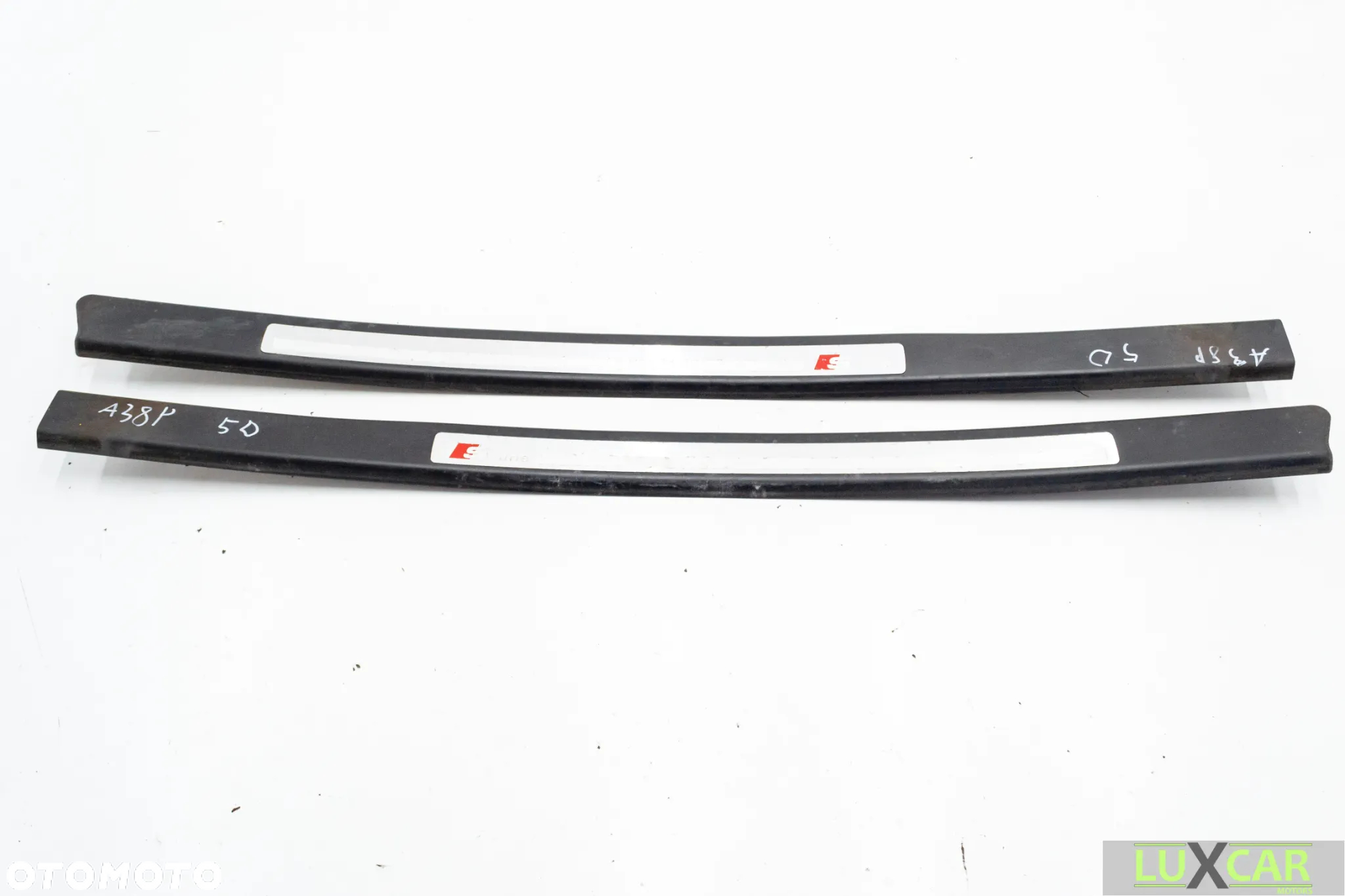 AUDI A3 8P 5D SPORTBACK S-LINE NAKŁADKI LISTWY PROGOWE 8P4853491E 8P4853492E GORLICE - 2