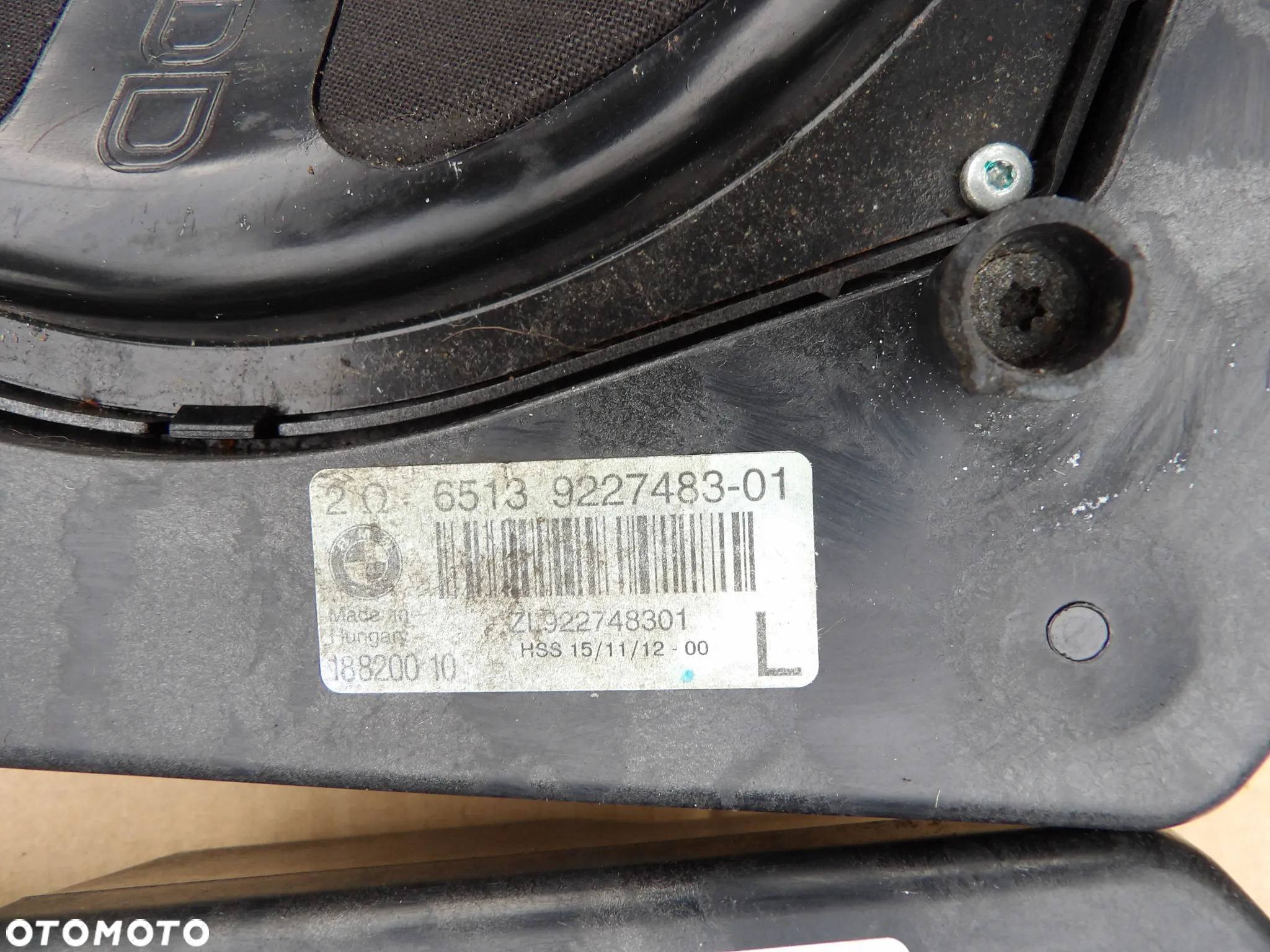 BMW - F02 - ZESTAW NAGŁOŚNIENIA HARMAN BECKER - WZMACNIACZ , GŁOŚNIKI - KOMPLET - 9240641  9266350  7862991  9227483 - 6