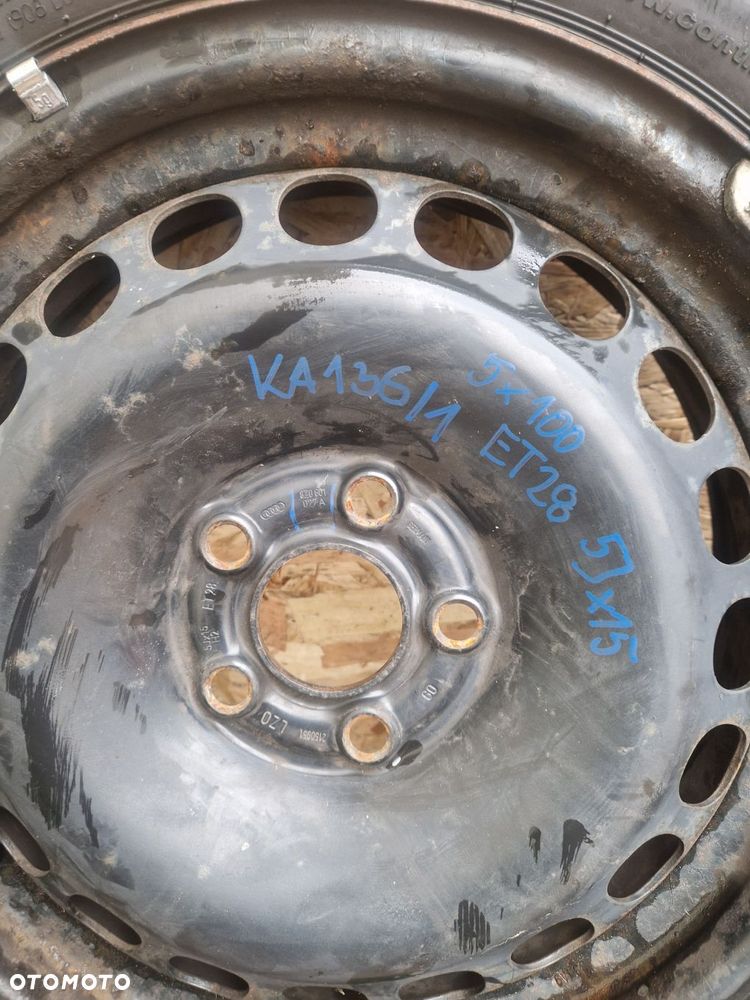 OPONY CONTINENTAL HANKOOK  5JX15H 5X100 ET28 FELGI STALOWE 155/65 R15 X4SZT - 2