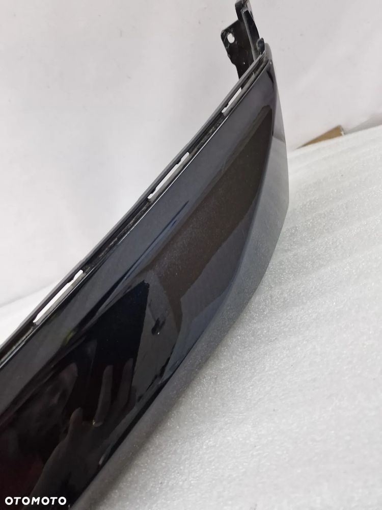 SKODA KODIAQ LIFT FR 20- SPOJLER / DOKŁADKA ZDERZAKA PRZEDNIEGO PRZÓD , LAKIEROWANA , CZARNY METALIK , NR 565807061D , NR AUKCJI DT609 - 11