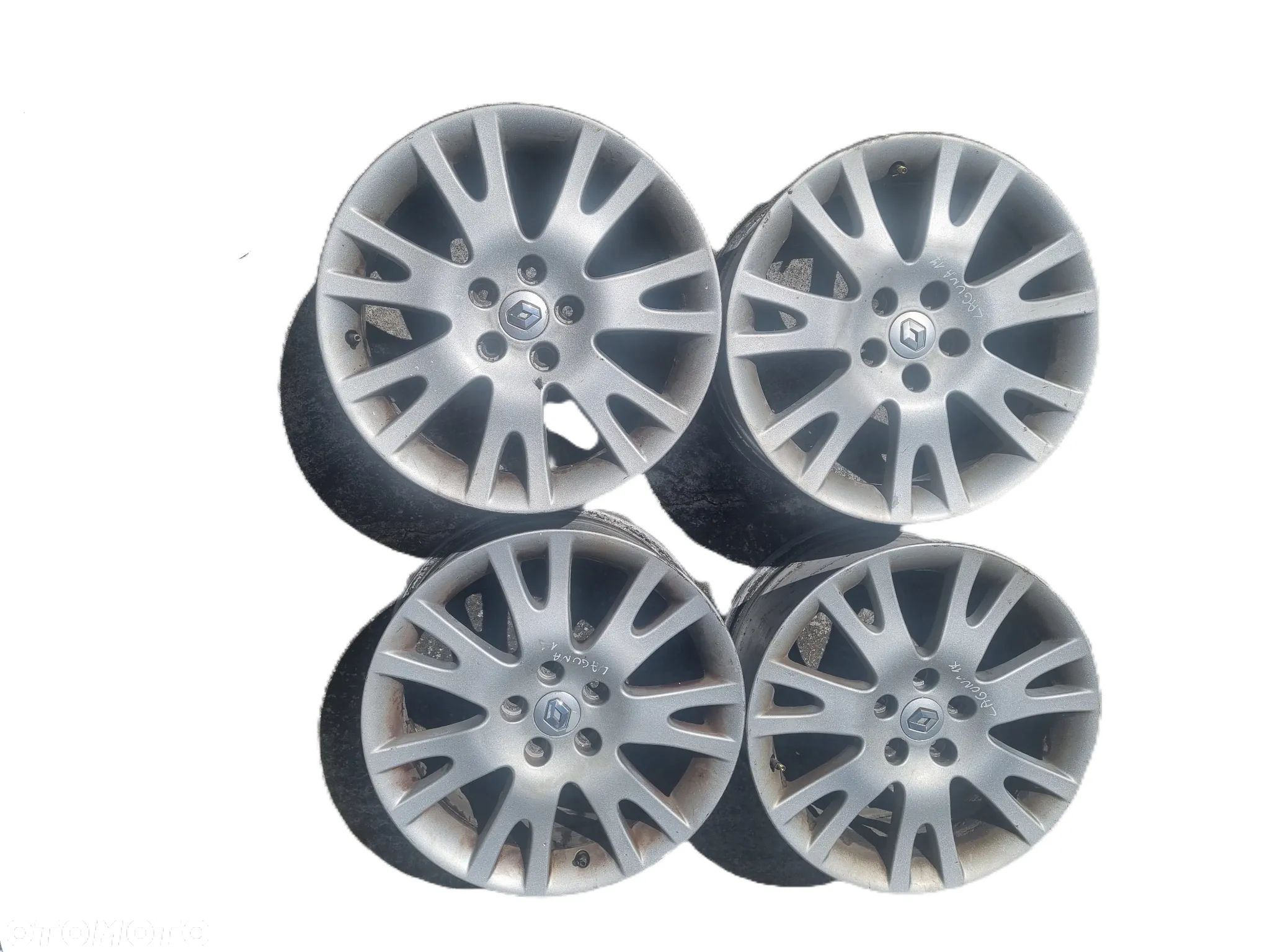 RENAULT LAGUNA II 01-07 ALUFELGI FELGI 4 SZTUKI KOMPLET 17'' * - 1