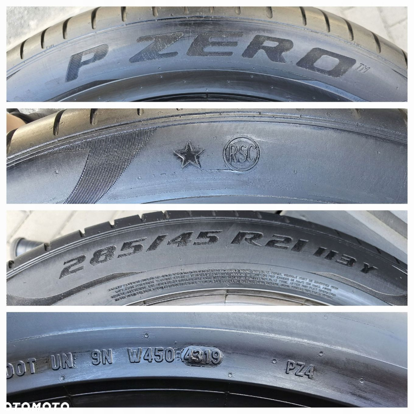 Pirelli P Zero 285/45R21 113 Y RSC BMW - 5