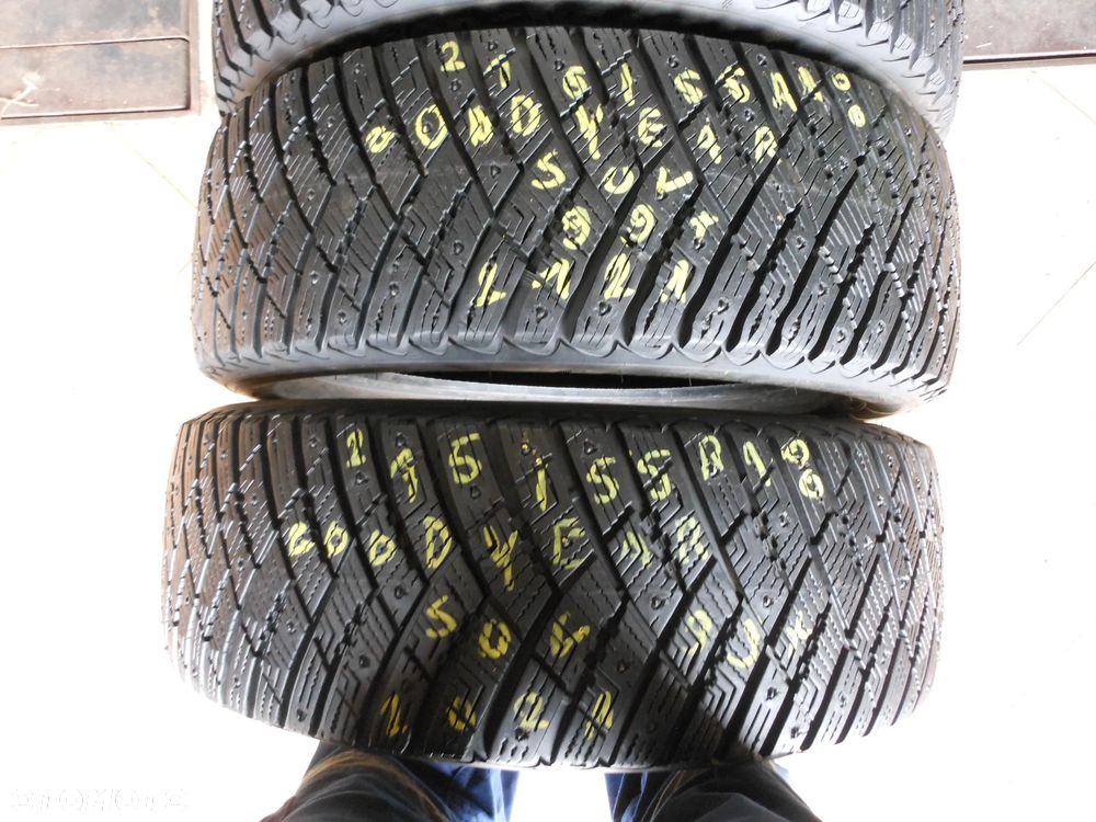 Opony 215/55r18 goodyear ultra grip ice arctic suv 4x4 9,3mm zima komplet KOLCE - 2