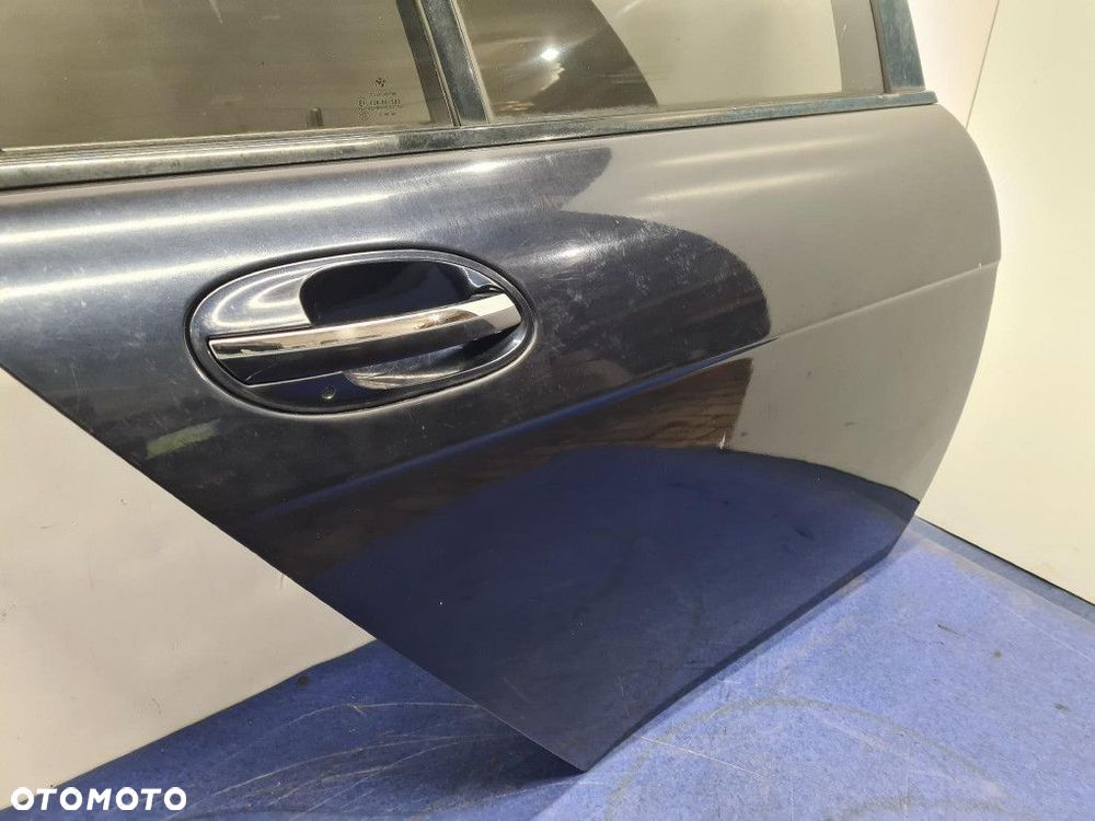 BMW 7 E65 LIFT DRZWI TYŁ PRAWE A35/5 MONACOBLAU METALLIC - 5