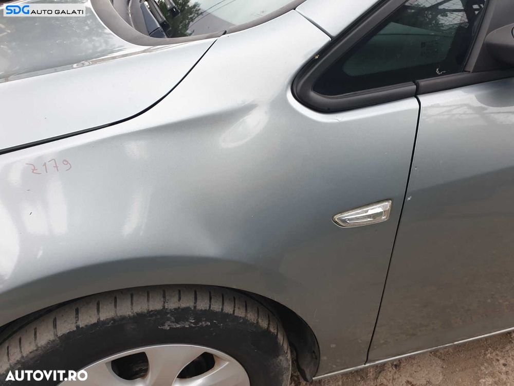 Aripa Stanga Fata Opel Astra J Facelift 2012 - 2016 Culoare Z179 [C7195] - 2