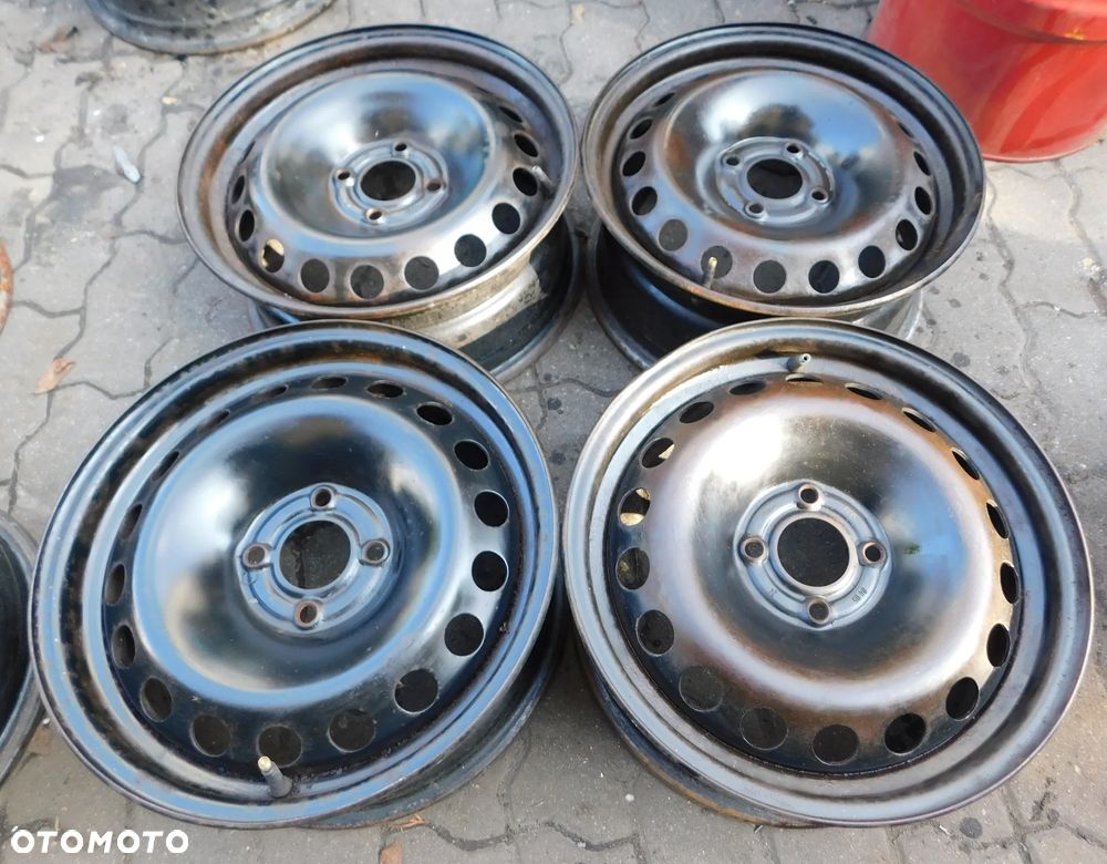 felgi stalowe 4szt 15" RENAULT CLIO MODUS MEGANE SCENIC THALIA NISSAN NOTE - 1