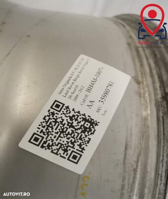 Janta Originala 8.5 J R 20 ET 58 Land Rover  Range Rover Vogue  3 2th - 7