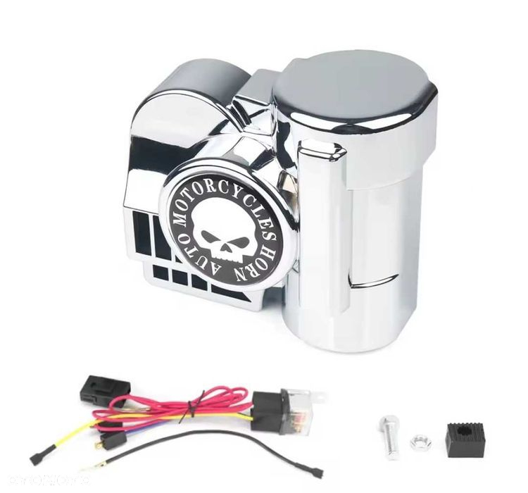 Klakson motocyklowy mega mocny 150db - 4