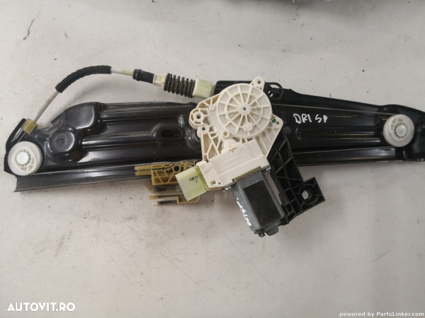 Macara geam electric dreapta spate BMW 5 (F10) [ 2009 - 2016 ] OEM 924456