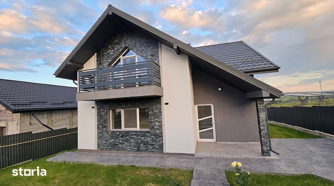 Casă noua 2025 P+M, 5 camere, clasa energetica A, vedere lac, 500mp - Imagine principală: 3/20