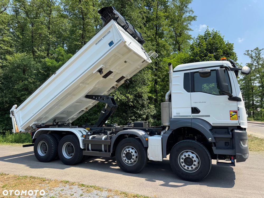 MAN TGS 35.510 EURO-6 8X4 KIPER WYWROTKA MEILLER HYDROBURTA RETARDER RESOR - 2
