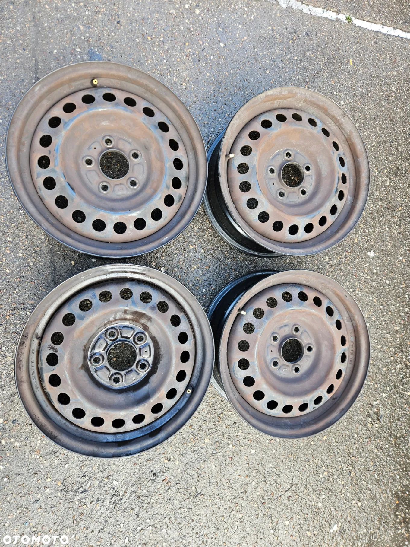 4× Felga stalowa  HYUNDAI IX35 TUCSON KIA SPORTAGE 6.5" x 16" 5x114.3 ET 46 - 1