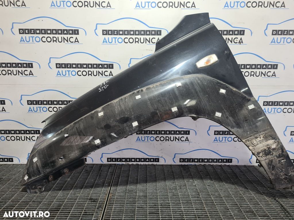 Aripa Stanga Fata Kia Sportage II 2006 - 2010 4 Usi NEGRU (947) - 1
