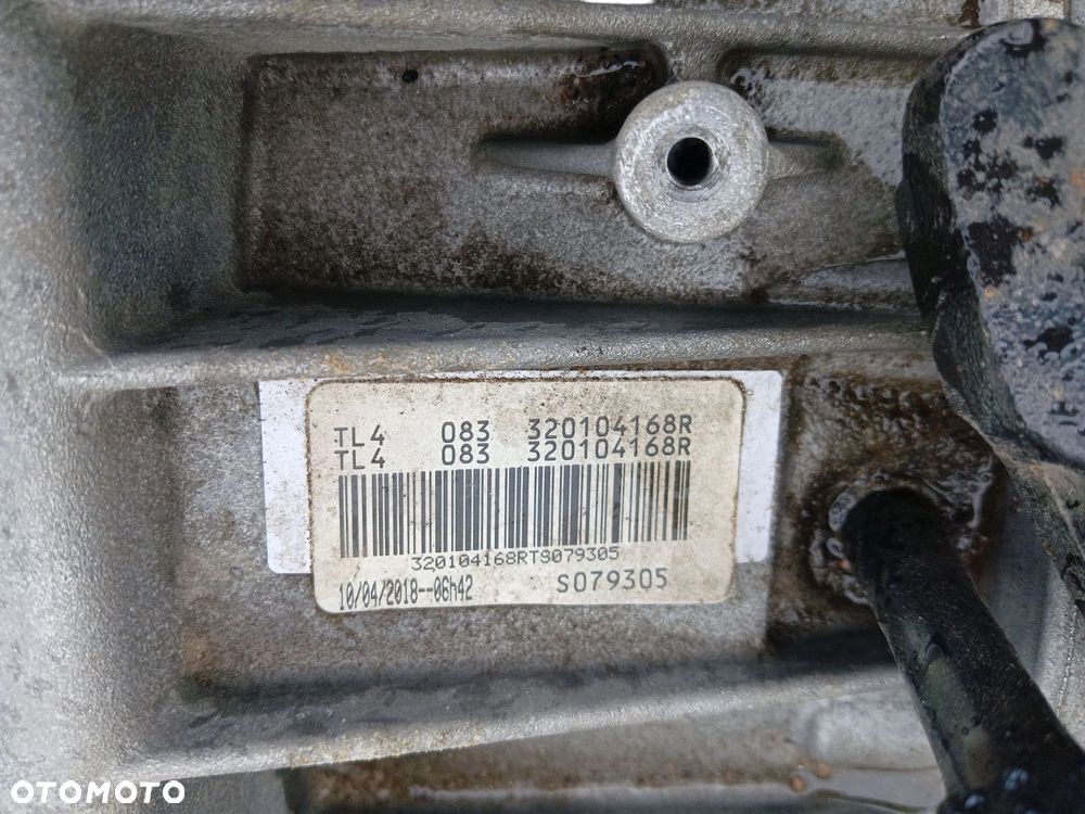 SKRZYNIA BIEGÓW RENAULT KADJAR (2015-2018) 1.2 TCE 130KM TL4083 - 2