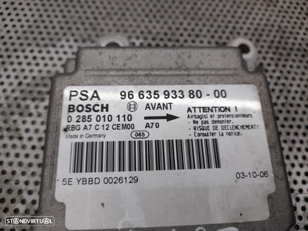 Centralina / Modulo Airbags Peugeot 207 (Wa_, Wc_) - 3
