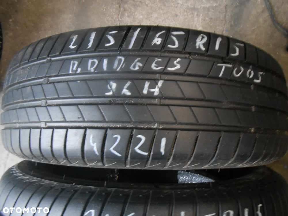OPONY 215/65R15 BRIDGESTONE TURANZA T005 DOT 4221 7.9MM - 2