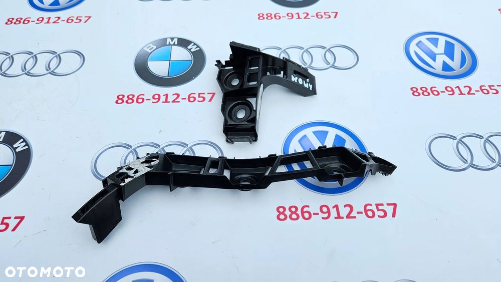 VW Golf Sportsvan Ślizg zderzaka tył prawy Mocowanie zderzaka tylnego strona prawa 510807394C 510807394A KOMPLET NOWE - 1