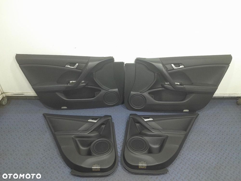 HONDA ACCORD VIII KOMBI FOTELE KANAPA TAPICERKI BOCZKI SKÓRA UK KOMPLET - 13