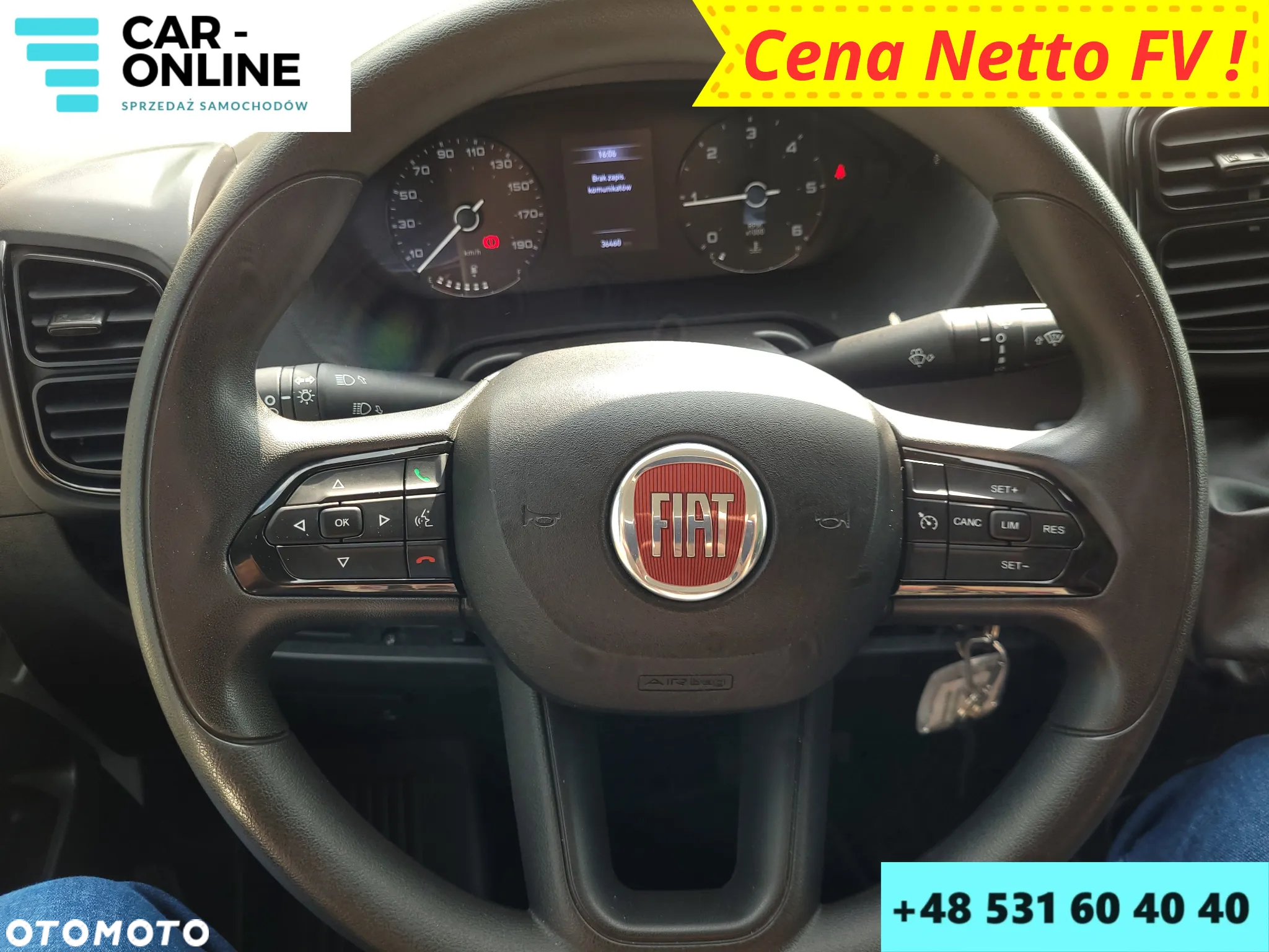 Fiat DUCATO L3H2 2.2 MJTD 140 KM EURO 6+*2023r*FV23%*NAVI*PDC ! - 18