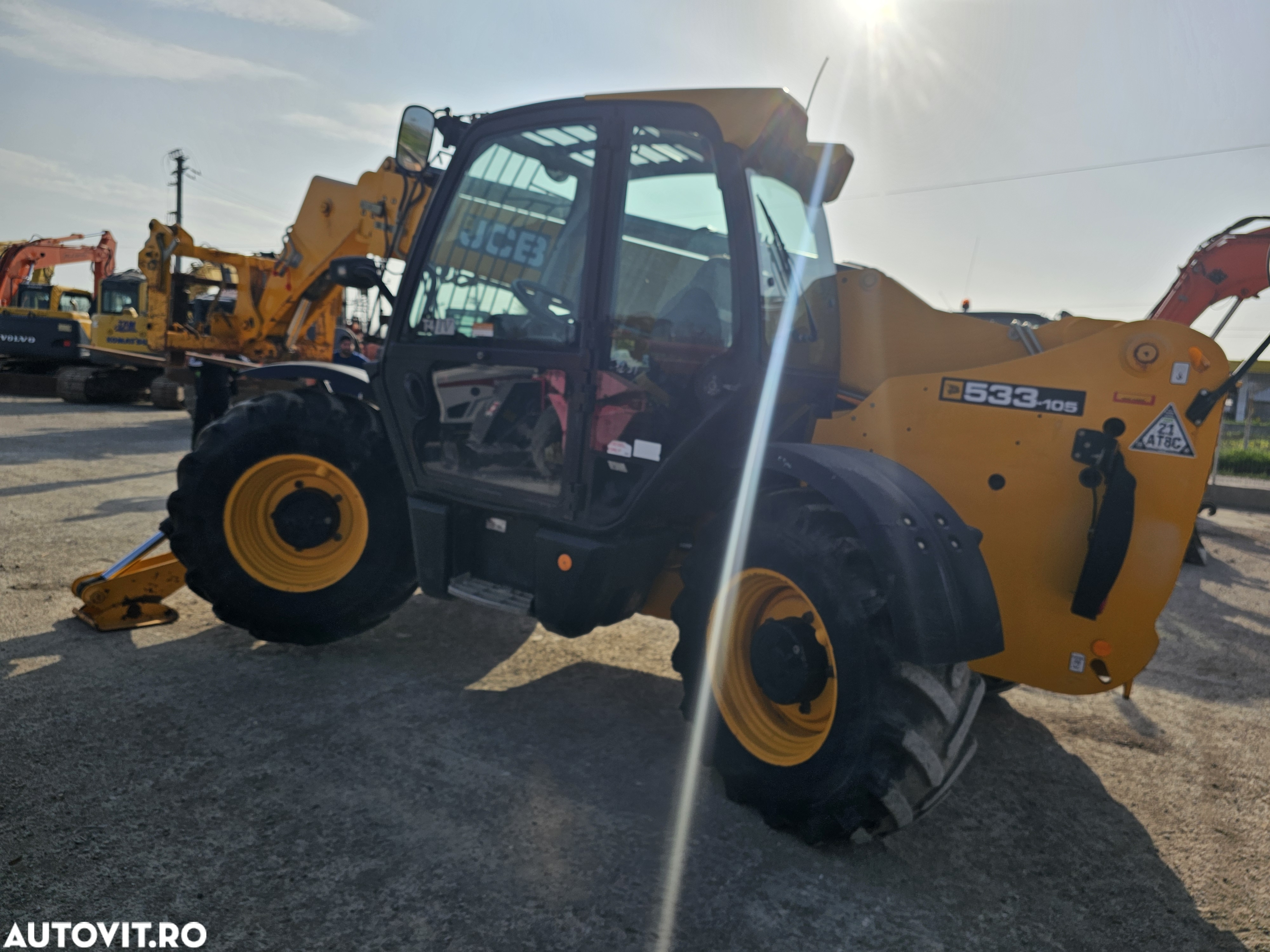 JCB 533-105 incarcator telescopic constructii manitou merlo - 6