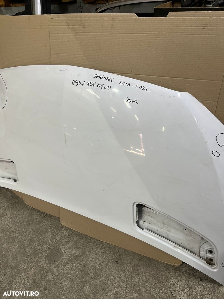 Capota motor MERCEDES SPRINTER W907 an 2018-2025 cod A9078870100 cu defect - 3