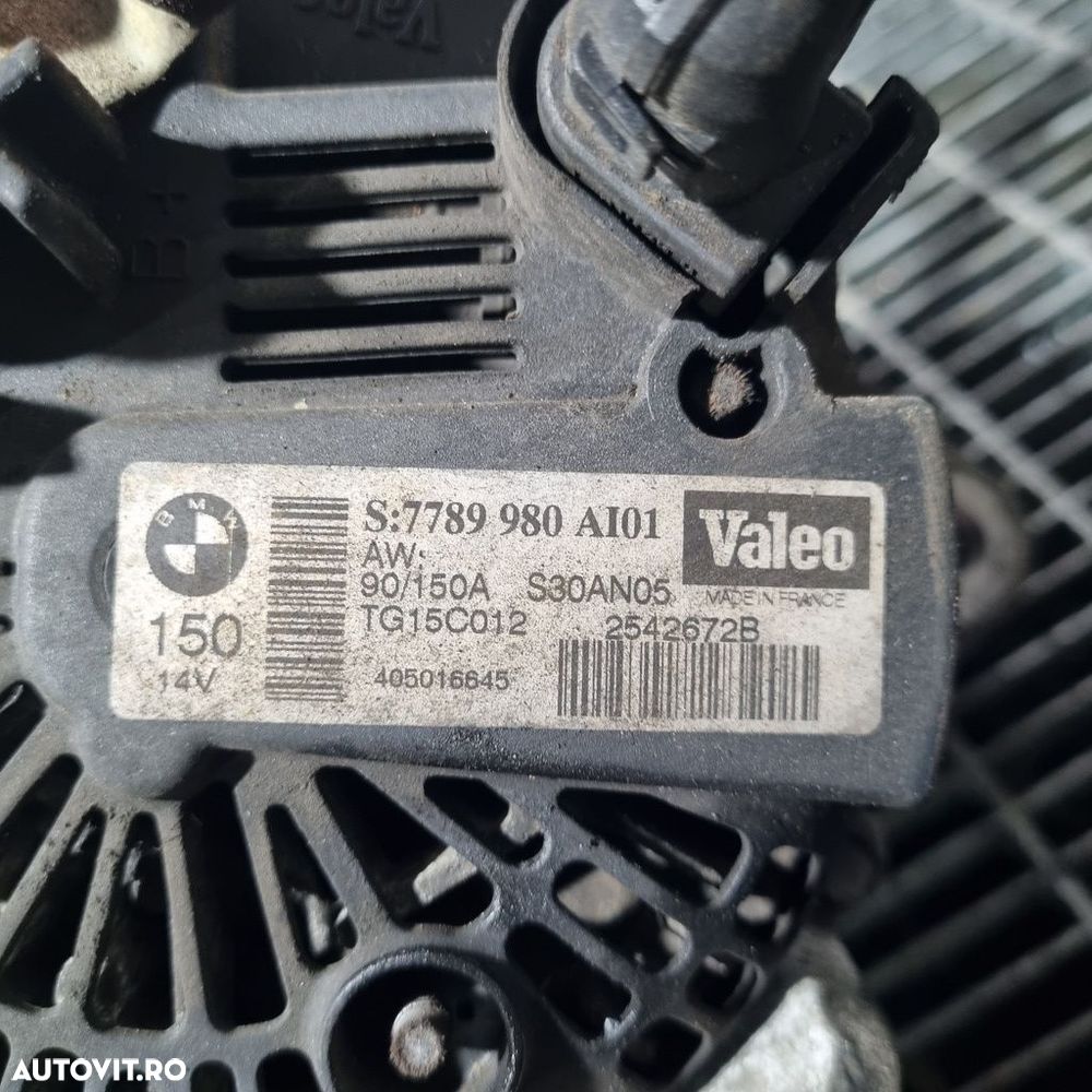 Alternator BMW X3 E83 2.0 Diesel 2003 - 2006 150CP 1995CC M47 D20 Euro4 (1313) Diesel ... - 5