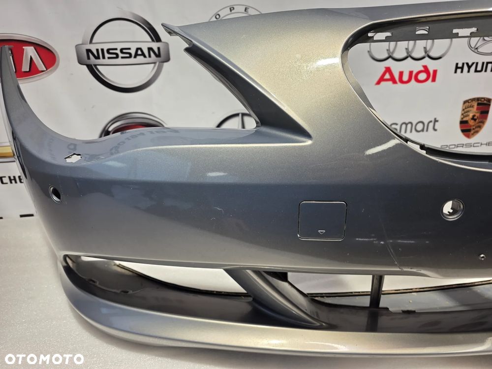 BMW E63 LIFT 06-10 ZDERZAK PRZEDNI PRZÓD NA SPRYSKI + 4xPDC , NR 51117184689 / 7184689 / 7203653-09 , NR AUKCJI NZ1693 - 9