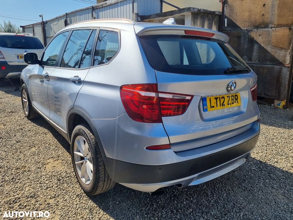 Usa Stanga Spate BMW X3 F25 2010 - 2014 SUV 4 Usi GRI (1044) ZGÂRIATA - 4