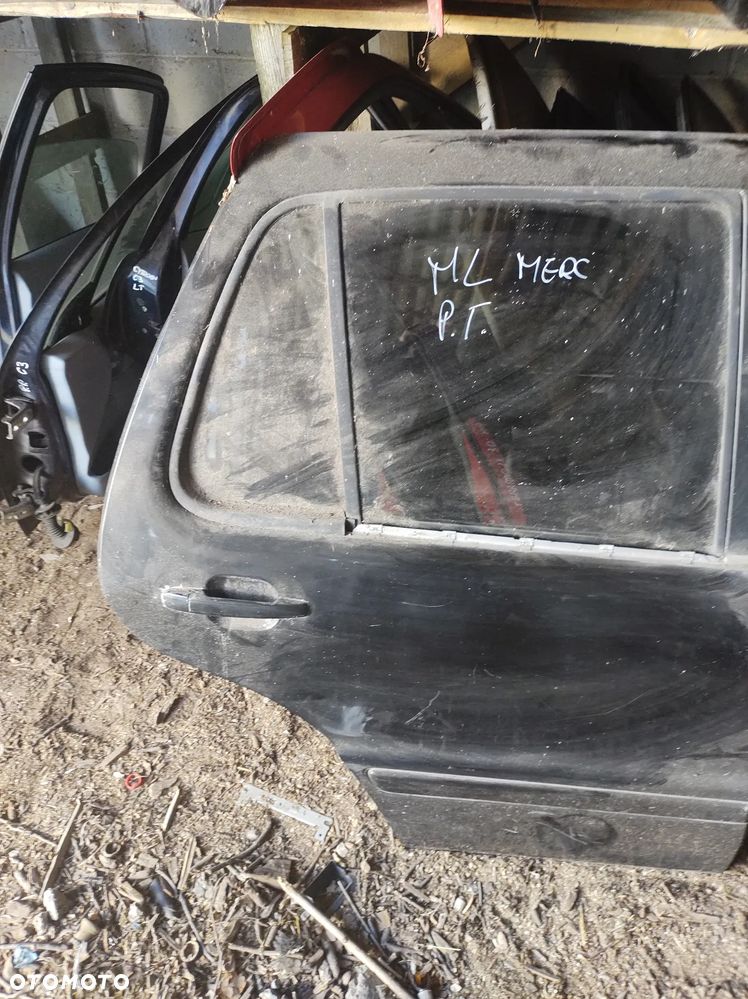 Mercedes ml W163 drzwi prawe lewe czarne - 4