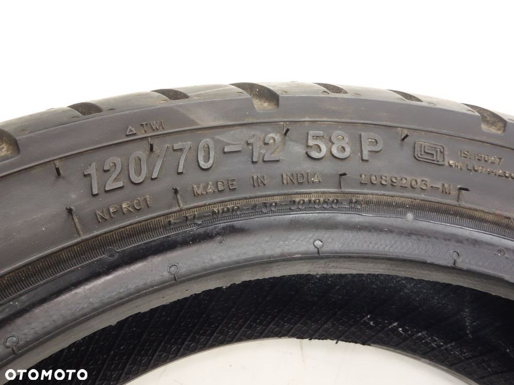 Opona do skutera MRF Zapper  120/70/12 - 2