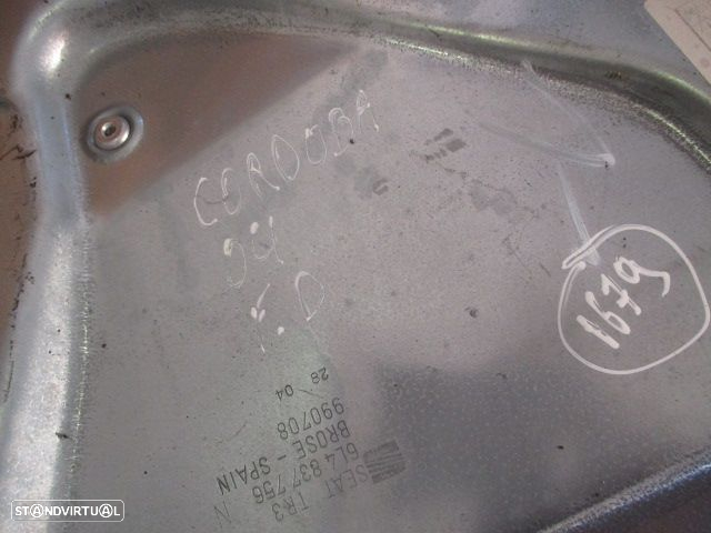 Elevador Sem Motor 6L4837752DJ SEAT CORDOBA 2004 FD SEAT IBIZA 3 (6L) PHASE 1 2005 1.4I 75CV 5P CINZA FD - 2