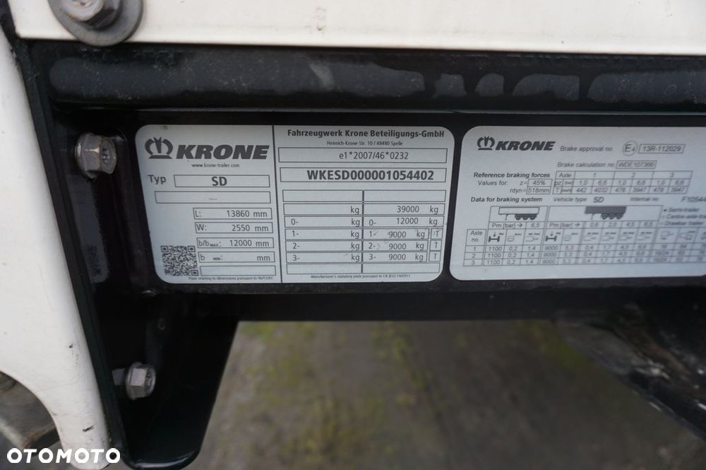 Krone FIRANA OŚ PODNOSZONA * 2022 * - 18