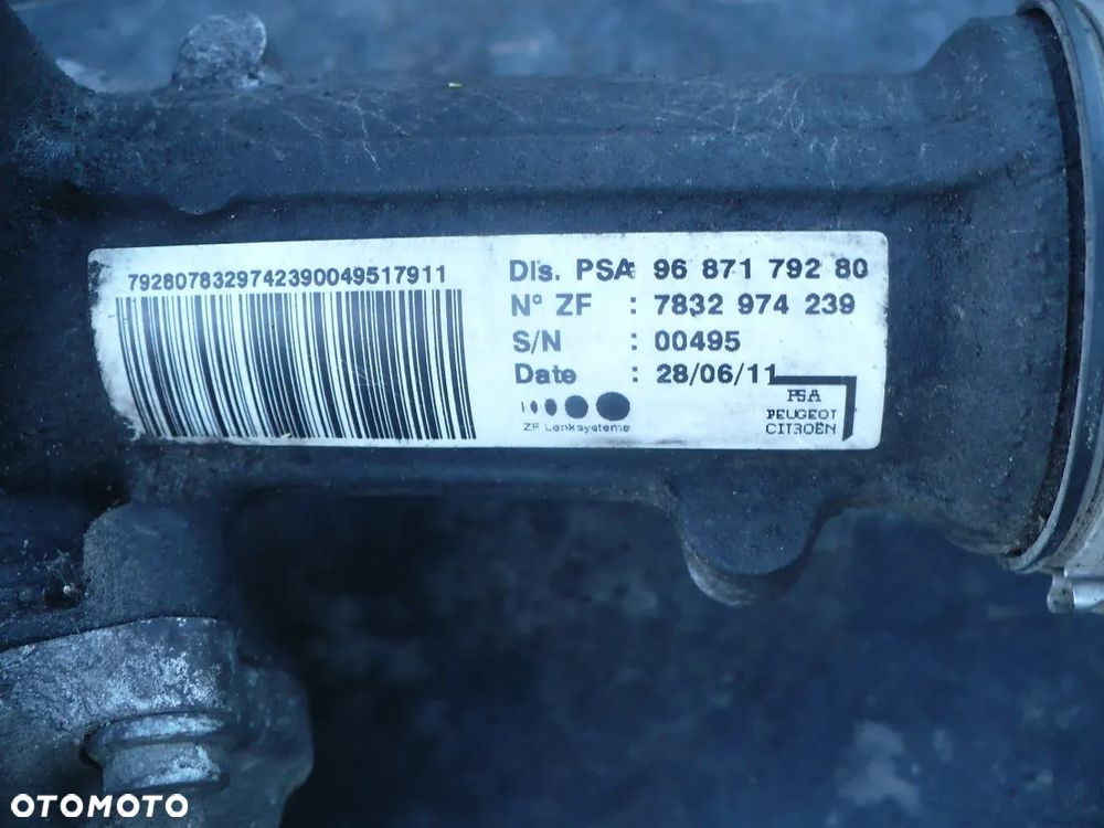 CITROEN C5 III 08-17 SILOWNIKI HYDRAULICZNE TYL - 16