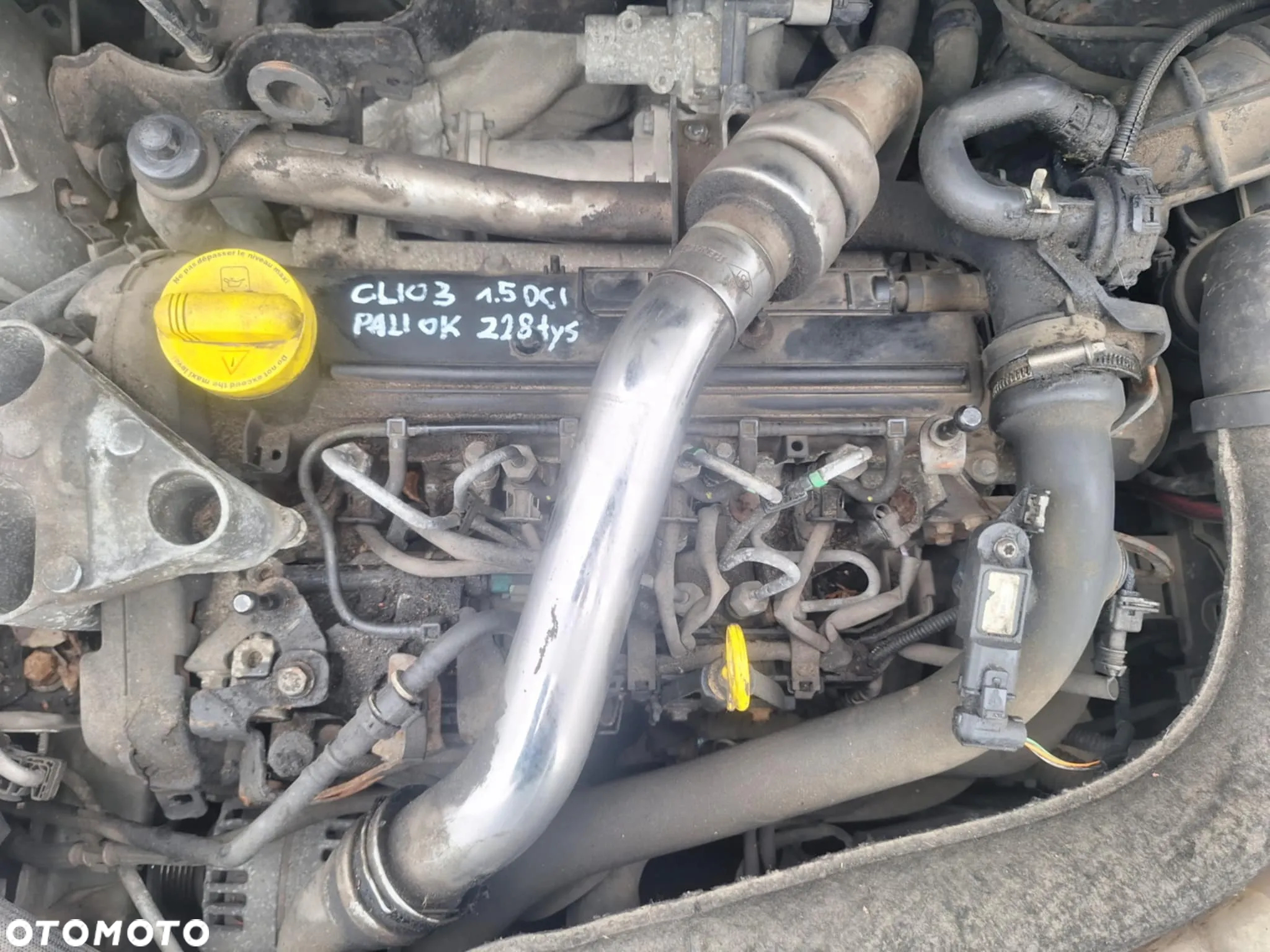 SILNIK 1.5 DCI K9KT766 RENAULT CLIO III KANGOO MODUS GWARANCJA - 2