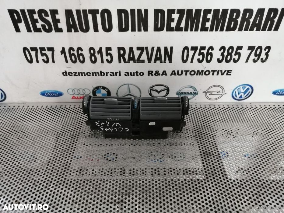 Grile Grila Aerisire Ventilatie Bord Centrale Mercedes C Class W203 Grile Grila Aerisire Ventilatie - 3