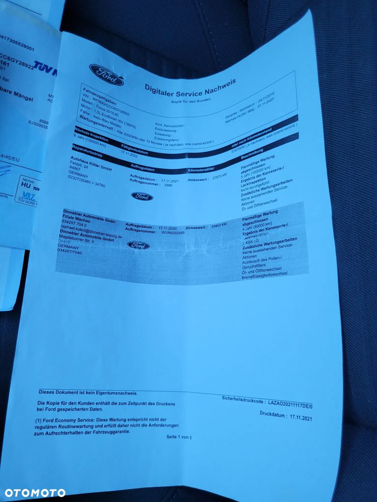 Ford Focus 1.5 EcoBoost Start-Stopp-System Sport - 35