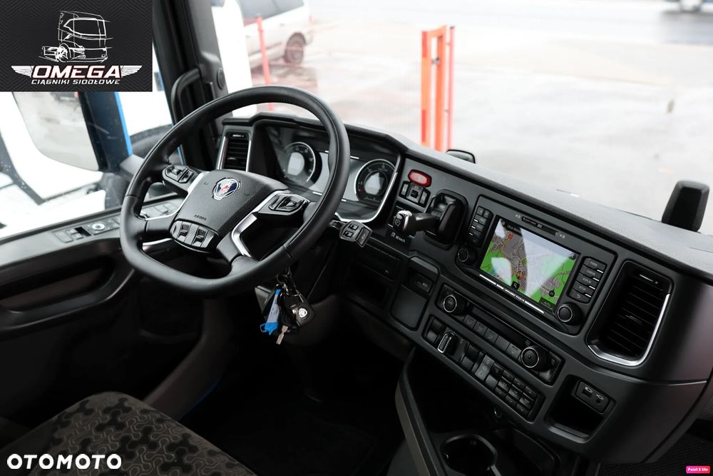 Scania R 450 Hakowiec // Oś skrętna // MEILLER // Klima postojowa / - 9