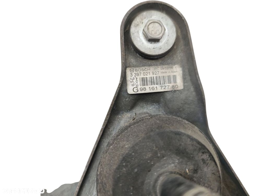 SILNICZEK WYCIERACZKI LEWY PRZÓD PEUGEOT 508 I LIFT (2014-2018) 1.6 BLUEHDI 120KM 9816172780 3397021927 - 3