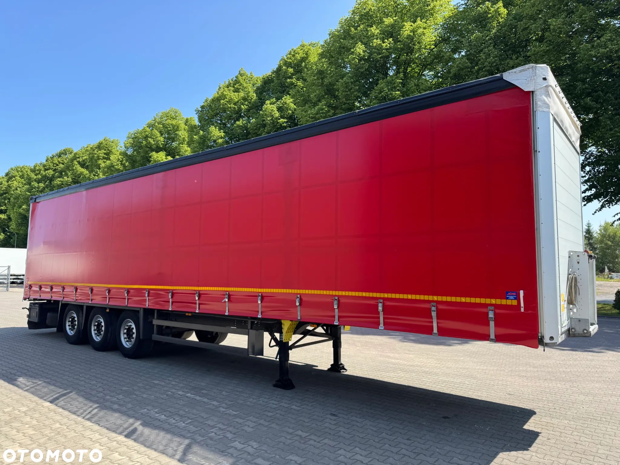Schmitz Cargobull Firanka, Nowe Plandeki, 2 osie podnoszone!! - 1