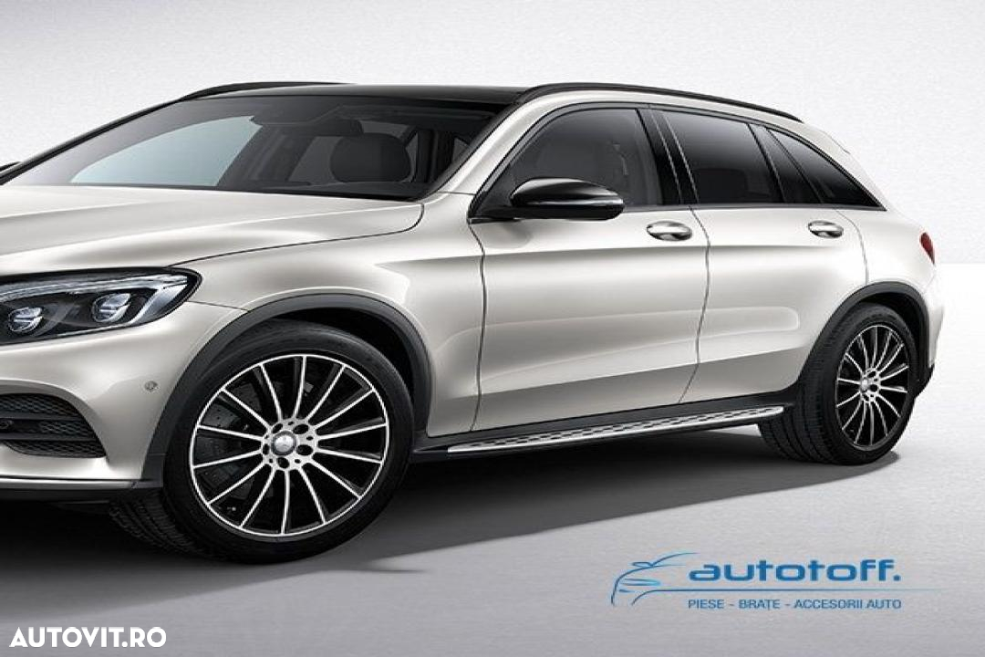 Praguri compatibile cu GLC X253 C253 Mercedes (2015-2023) Treapta Aluminiu - 12