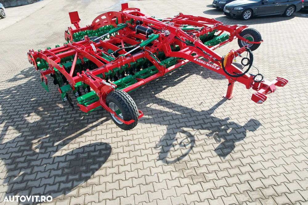 Agro-Masz BT Cut  - terradisc de 4 metri echipat cu tocator - 6