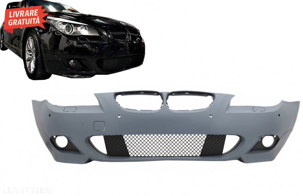 Bara Fata BMW Seria 5 E60 E61 (2007-2010) M-Technik Design fara Proiec - 1