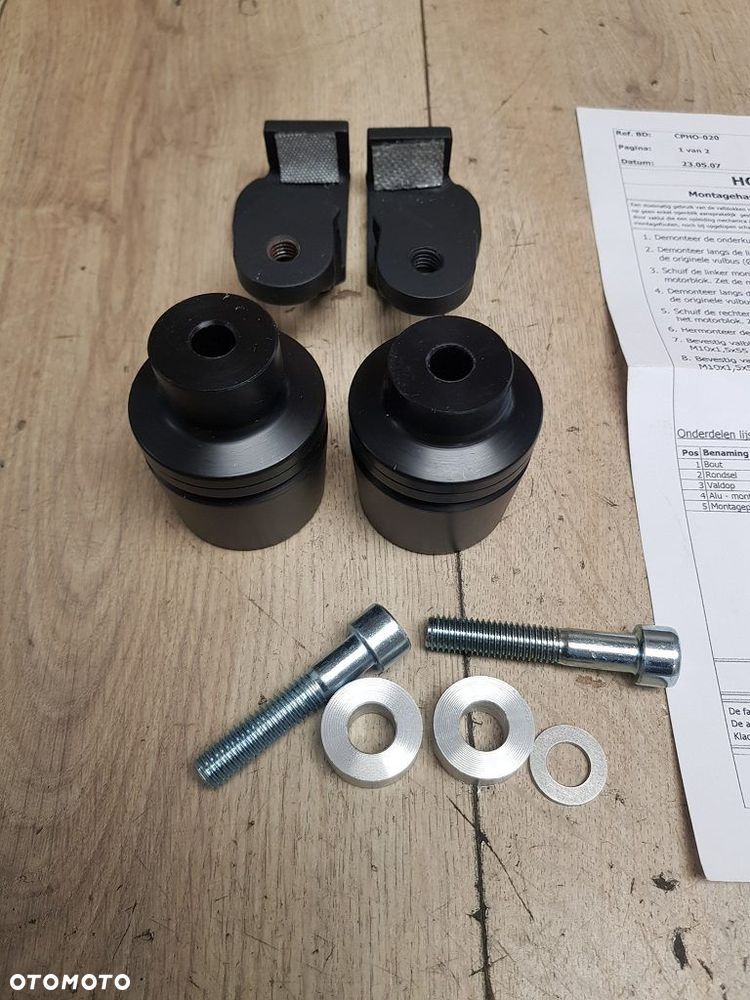 Crash pady Bike Design CPHO-020 Honda CBR 600 RR 07+ - 10