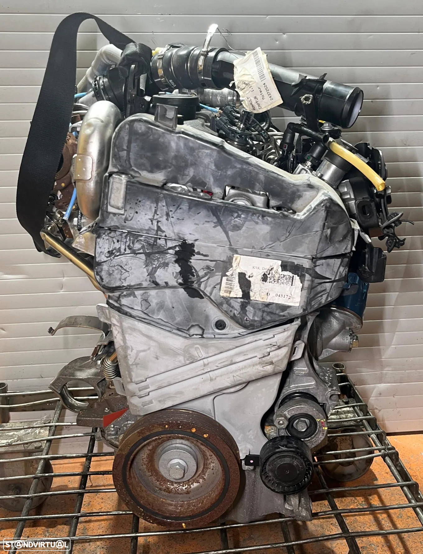Motor Renault Captur/Clio IV/Kangoo 1.5DCi Ref: K9K609 Com 11 Kms - 4