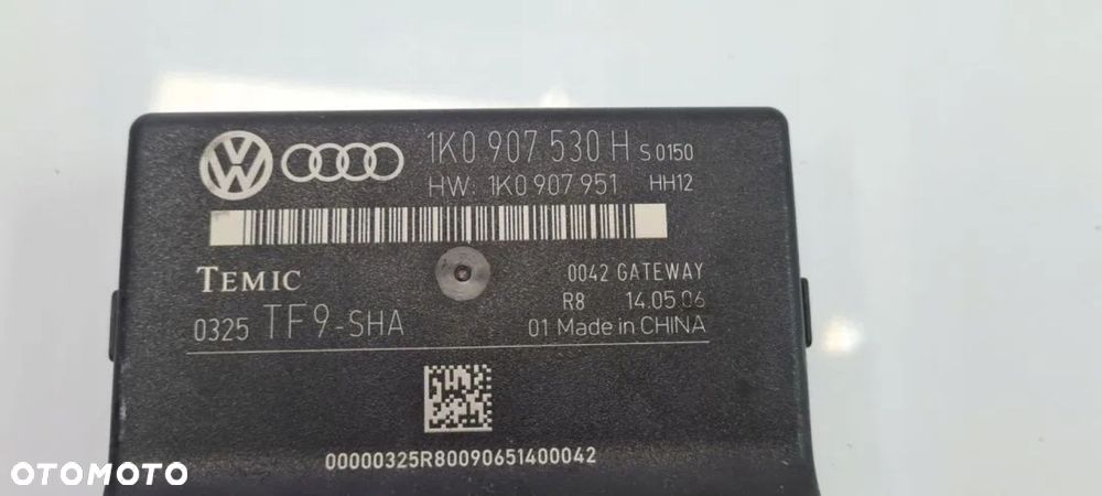 MODUŁ STEROWNIK GATEWAY VW AUDI SKODA 1K0907530F 1K0907530E - 5